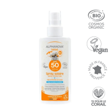 AlPHANOVA SUN orgaaniline beebide 0+ päikesekaitsekreem SPF50 (sprei) 150ml