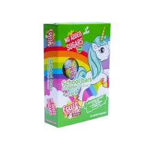 FRUITFUNK UNICORN Schoolbar 4x20g Maasika puuviljabatoon 100% naturaalne