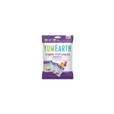 YUMIEARTH puuviljasnäkid-kummikommid mahedad 198gr-10x19,8gr taskupakikest